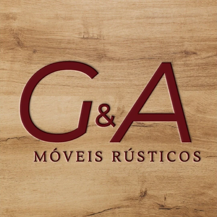 Logo original G&A Móveis Rústicos